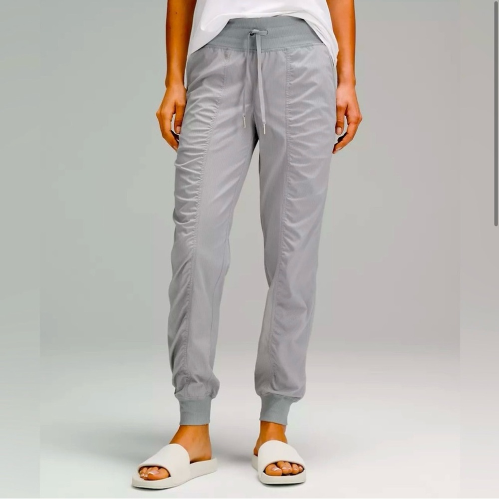 grey lululemon dance studio mid rise jogger